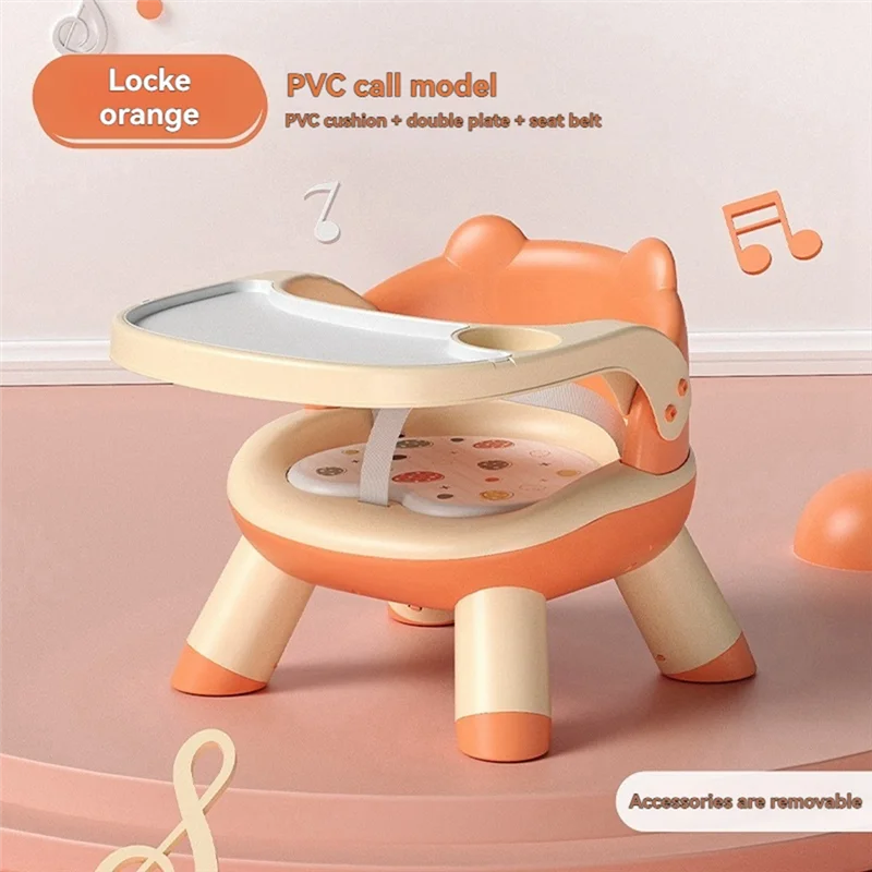 AB39-كرسي طعام للأطفال، مسند ظهر لكرسي الأطفال يتعلم الجلوس على مقعد صغير، مقعد طاولة للأطفال قابل للفصل #4