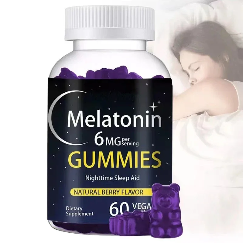 

Melatonin soft candy can delay skin aging, improve sleep quality, resist oxidative stress and regulate immune health food.