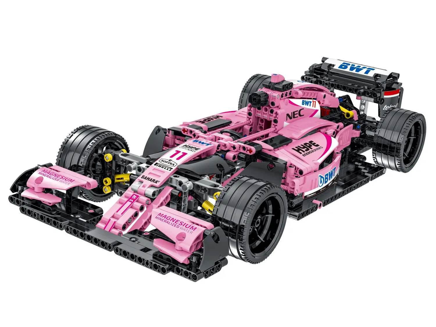 MORK 1116szt Techniczne klocki konstrukcyjne Samochody Formuły F1 Sportowy samochód wyścigowy MOC Supersamochód Zestaw modeli Klocki Zabawki dla dzieci Chłopcy Prezenty