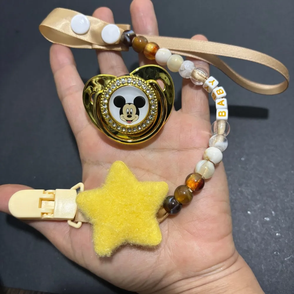 

Соска-пустышка для новорожденных с мультяшным рисунком, успокаивающая соска-клипса для младенцев без бисфенола А, высококачественный подарок для мамы и малыша