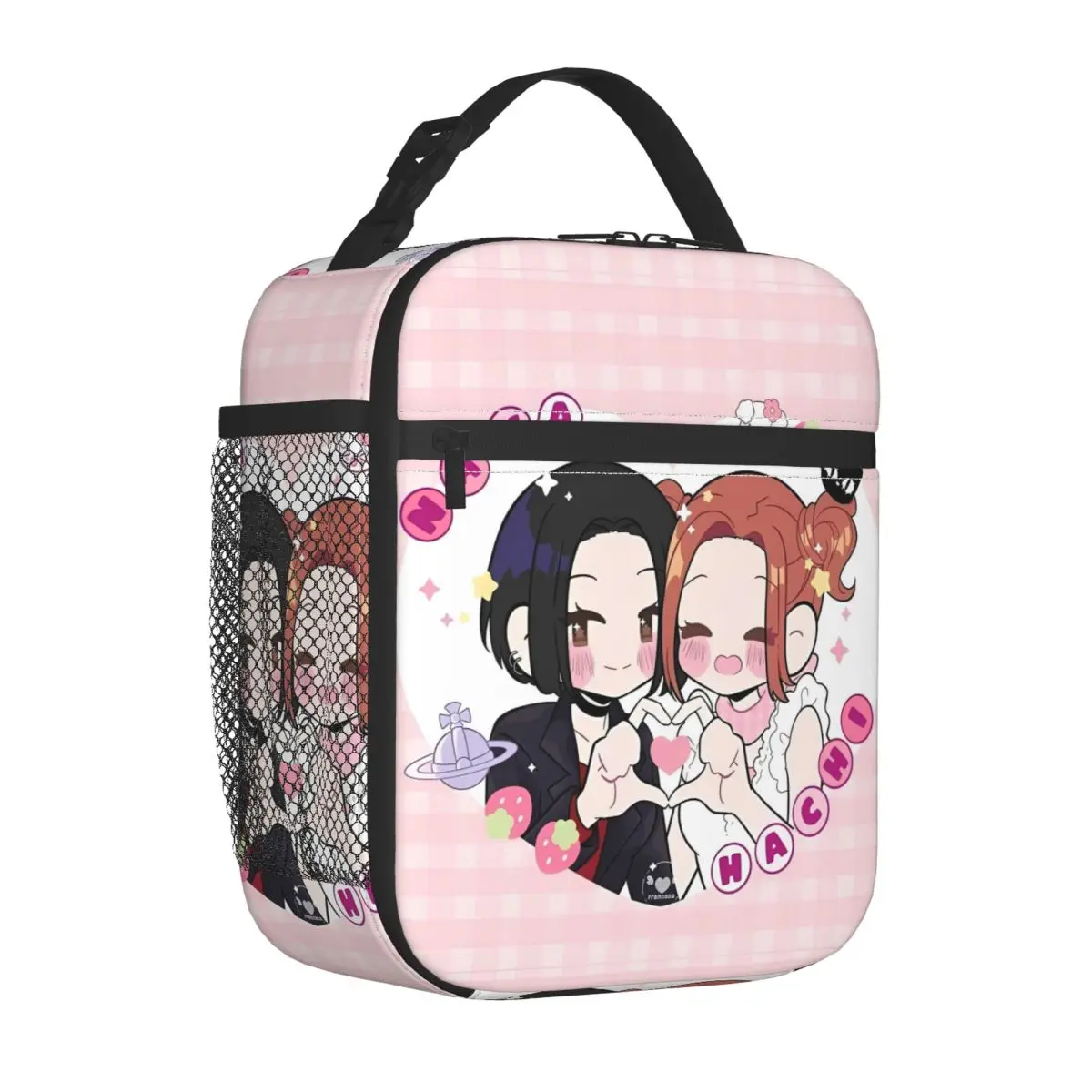 Nana Osaki Comics Insulated Lunch Bags Thermal Bag Reusable Leakproof Tote Lunch Box Food Bag Beach Picnic