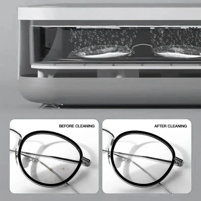 Portable Vibration Cleaning Machine High Frequency Household Stain Removal Jewelry Watch Glasses Cleaning Machine image 4