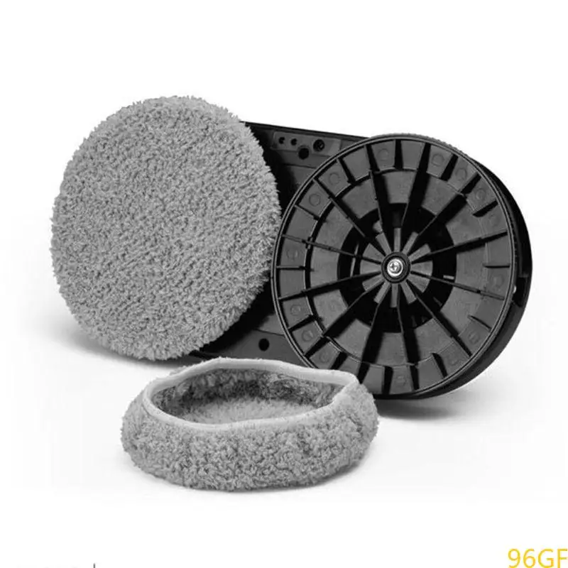 96GF Microfiber Mop Pads for Hobot 188 Window Cleaner Clean Cloth Easy to Replace