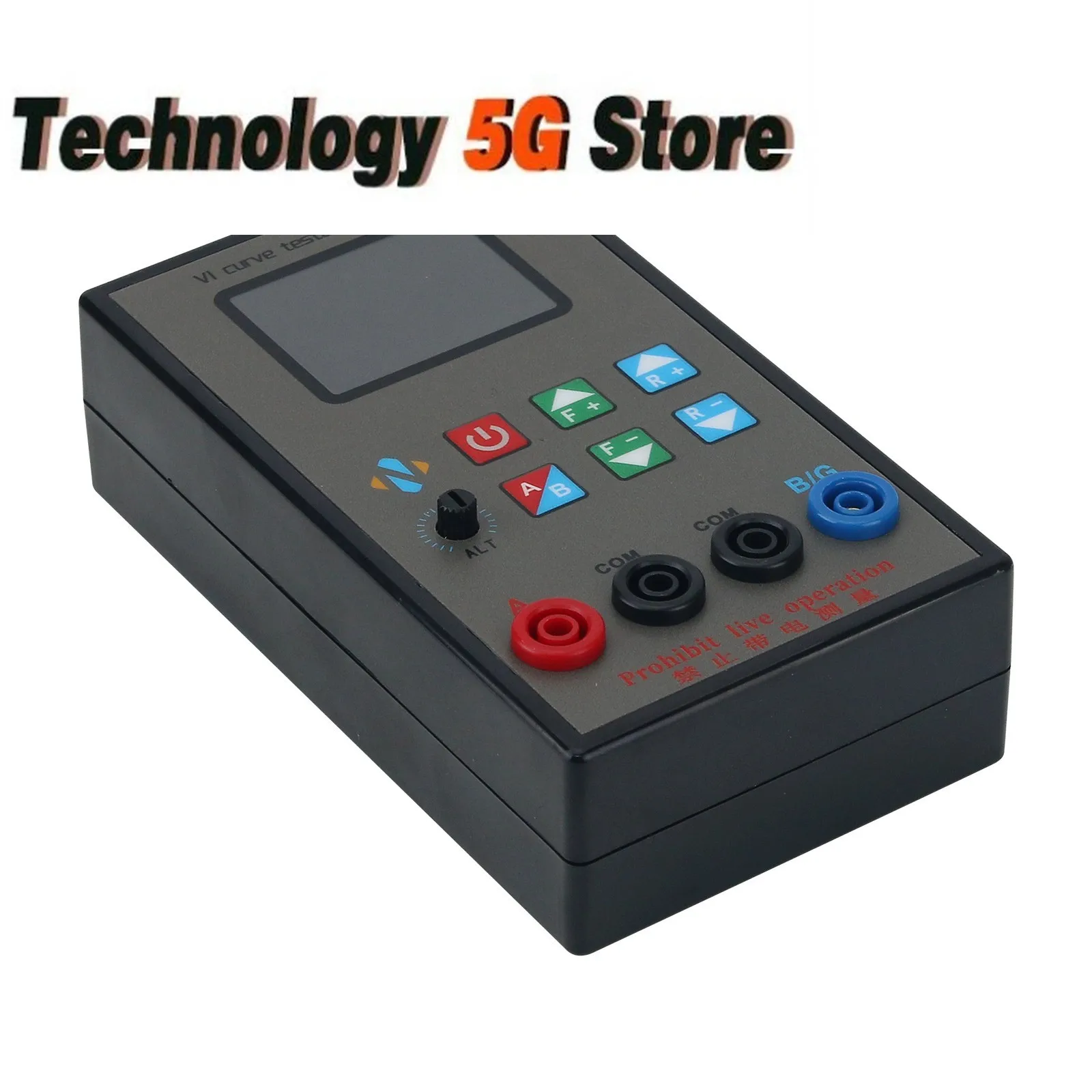 NI-210SC Portable Dual Channel VI Curve Tester 18 Levels Frequencies Adjustable with 2.0-inch TFT Screen
