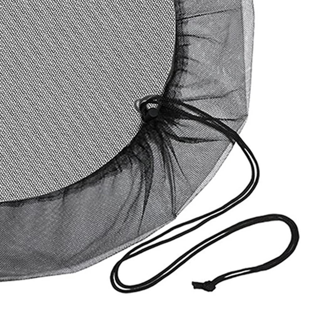 1-5Pcs Outdoor Mesh Cover Netting for Rain Barrels PE Water Collection Buckets Tank Rain Harvesting Tool Protector for Garden