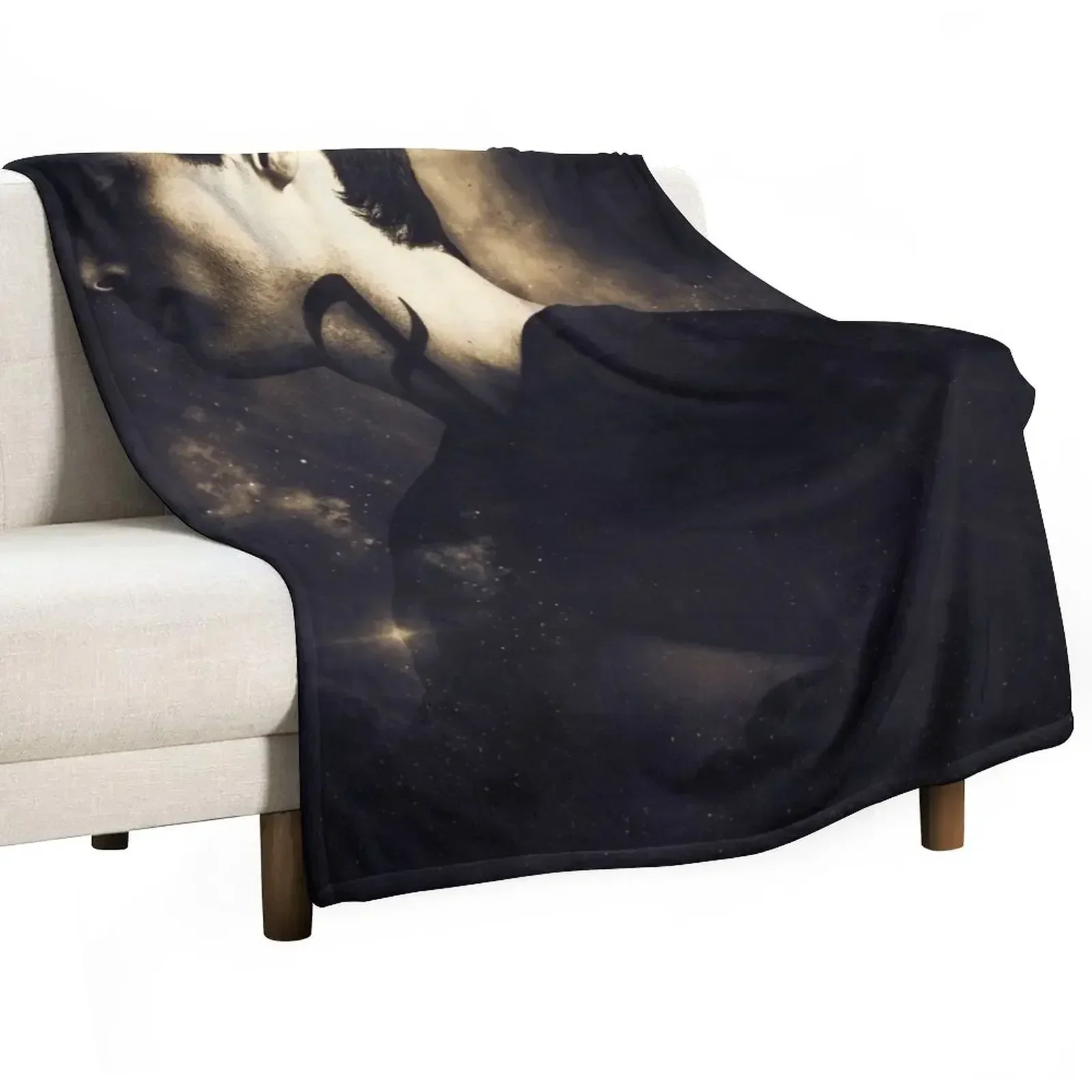 

Alec Lightwood Gold Throw Blanket decorative wednesday Blankets
