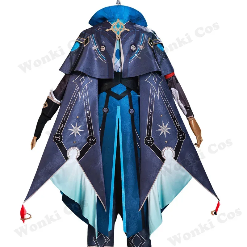 

Мужской костюмный парик Yiyi, волосы для игр, костюмы Star Rail, обувь для косплея Anaxa, ботинки