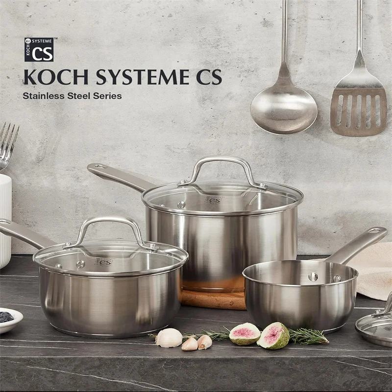 KOCH SYSTEME CS 1QT, 2QT und 3QT Edelstahl-Eintopfset – Meine Erfahrung mit einem echten Arbeitspferd in der Küche
