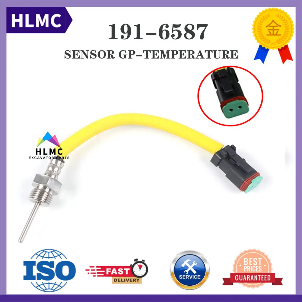 

High Performance C7 C9 Excavator 322C 325C 330C 191-6587 1916587 Temperature Sensor