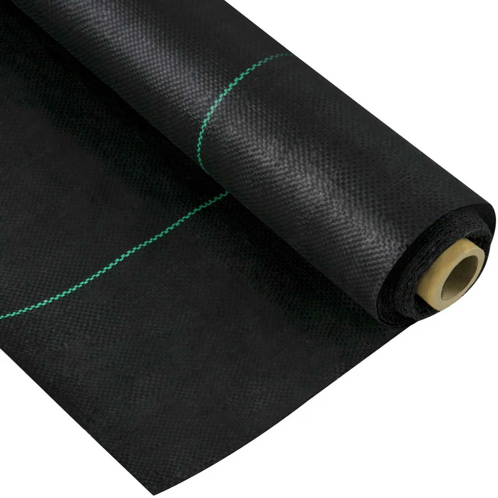 

3FTx50FT 5oz Heavy Duty Woven Geotextile Weed Control Fabric with Optimal Permeability for Flower Beds