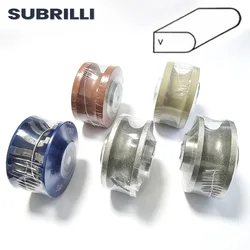 SUBRILLI V20 V30 Diamond Router Bit Full Bullnose M10 Cutting Portable Stone Granite Marble Edge Grinding Abrasive Wheel
