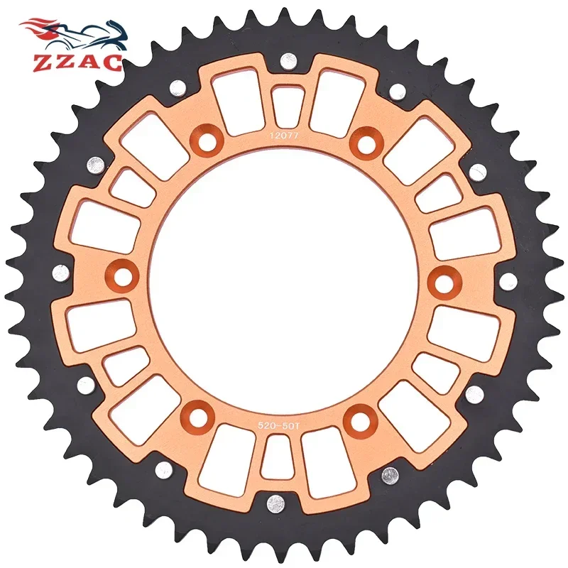 520 50T 14T Steel Aluminum Composite Front Rear Sprocket Kits For KT/M 300 XC-W 350 SX-F XC-F LC4 360 380 SX EXC 400 450 500 520