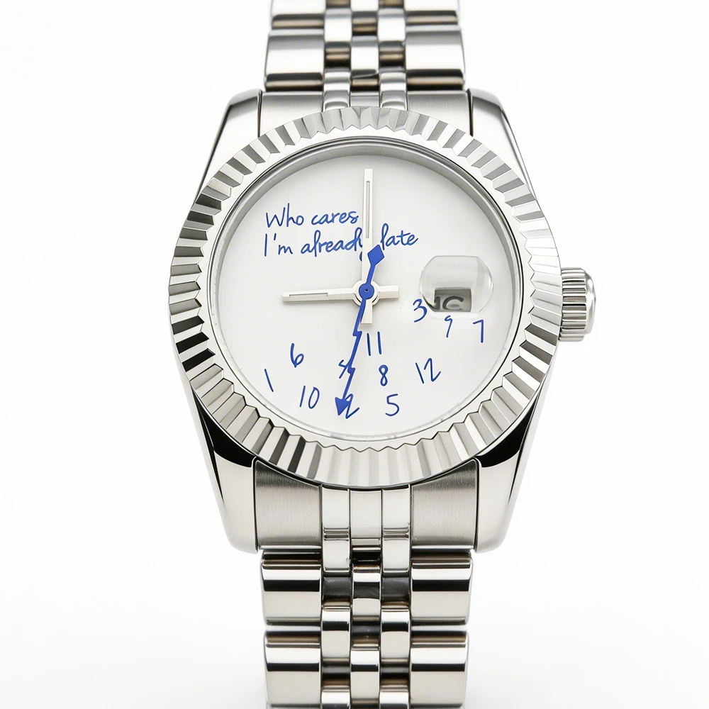 

Часы NH35, корпус 31 мм. Неважно, я уже опоздал(а). Женские роскошные часы. Подходят для часов Seiko NH05 с автоматическим механизмом.