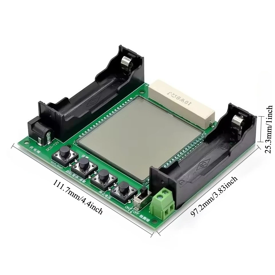 XH M239 Lithium Battery Capacity Tester Module mAh mWh Digital Display High Accuracy for 18650 Li ion Cell