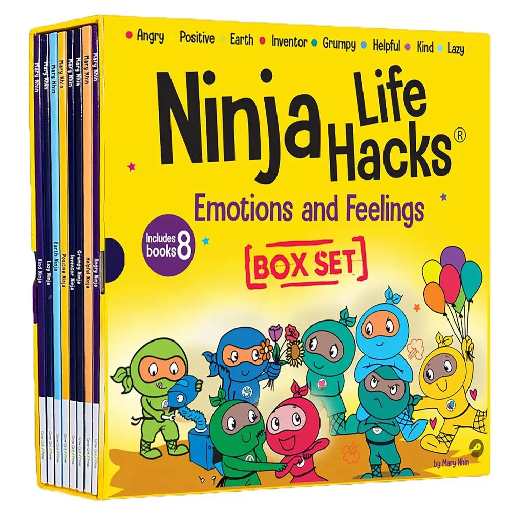

Emotional Journey: 8-Book Collection (Anger, Creativity, Optimism, Lethargy, Sadness, Nature, Irritability, Compassion)