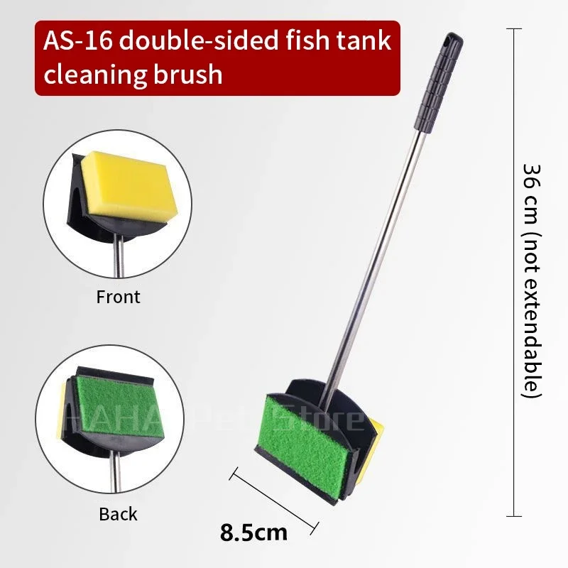 Aquarium Fish Tank Glass Plant Cleaning Brushes Floating Clean Window Algae Scraper Sponge Accessories Tools