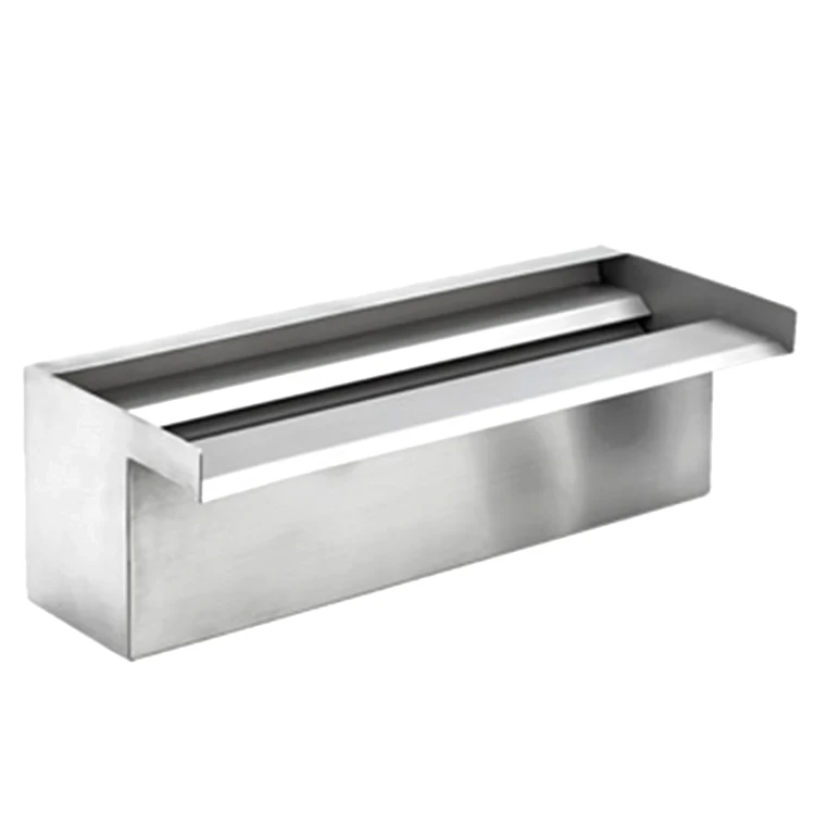 

Stainless Steel Artificial Polished Artificial Swimming Pool Waterfall