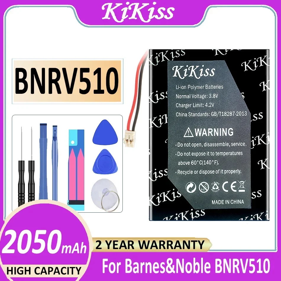 

Аккумулятор KiKiss BNRV 510 2050 мАч для Barnes & Noble BNRV510 Nook Glowlight Plus 2015 Kobo Glo HD H2O электронная книга aura N514 edition2