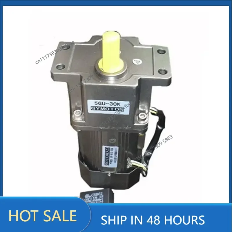 110V 120W AC Single Phase Fixed/Constant-Speed, Shaft Diameter 12mm /15mm Gear Motor 5GU Gearbox AC Gear Motor