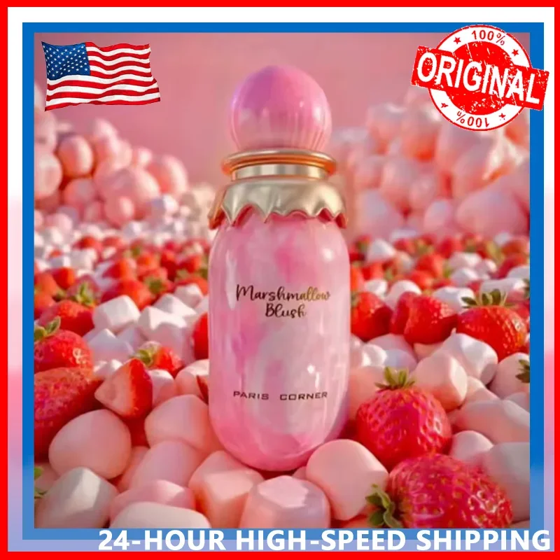 Arab Marshmallow Perfume Woman Long Lasting Fragrance Body Spray Perfumes For Women Middle East Parfum Fruity Notes Perfumes
