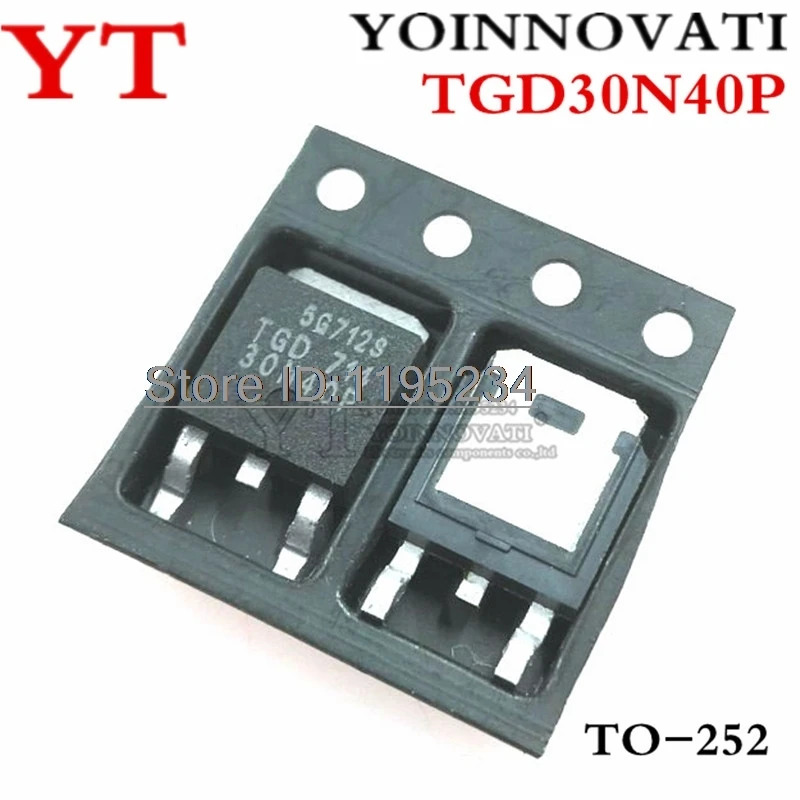 10pcs/lot TGD30N40P TGD30N40 30N40P TO-252 IC