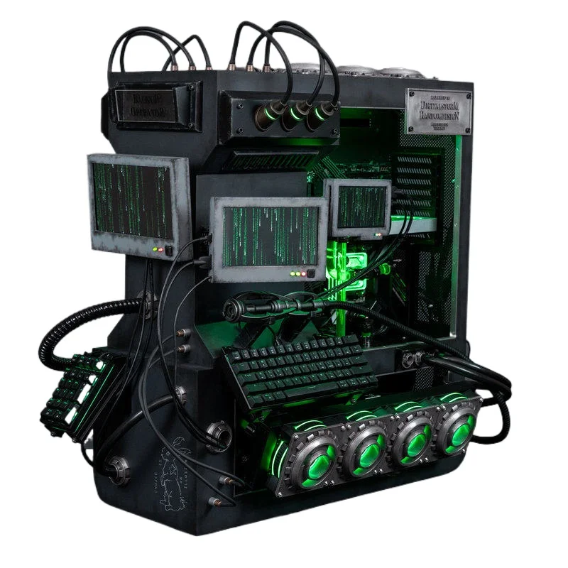 MOD i914900KS/RTX4090 fully handmade water-cooled computer