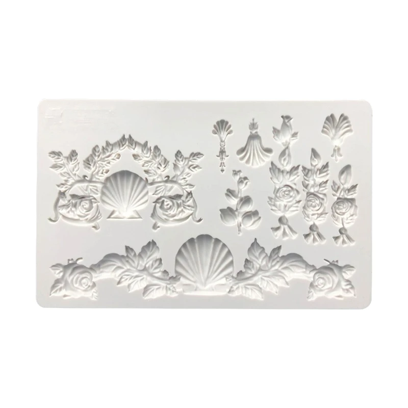 

DIY винтажная рельефная форма, форма для торта, силиконовые формы, завитушки, форма для помадки, силиконовые формы для украшения