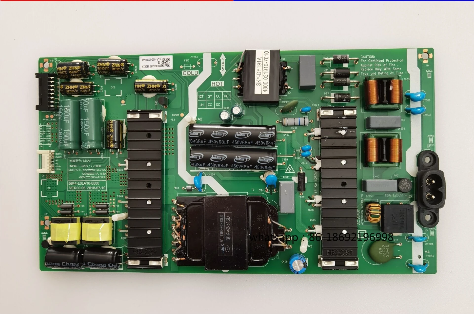 

Оригинальная плата питания 65G950 65G35 65H6 65G60 5851/5844-L6LA10-0000