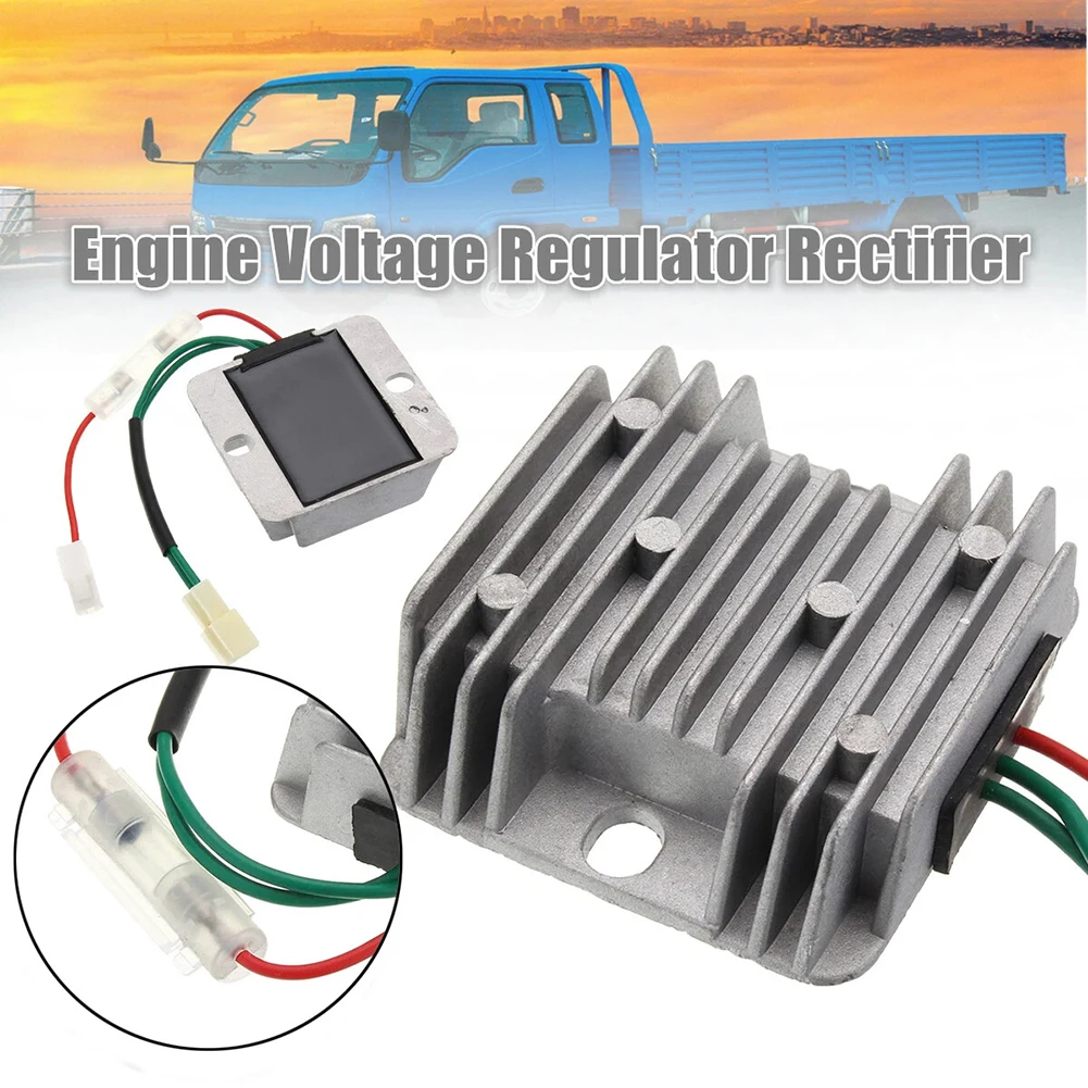 

1PC Voltage Regulator Engine Voltage Regulator 2plugs 3 Wires Rectifier 178F/186F For Kipor Kama Diesel Generator Accessories