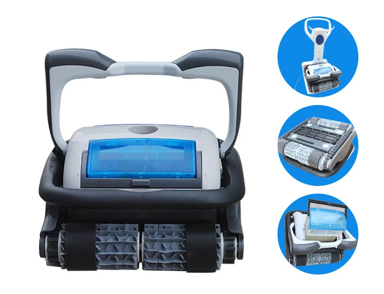 Winny Automatic Pool  Pool Cleaner Underwater Robot Climbing Wall with bluetooth App Wireless Remote Control