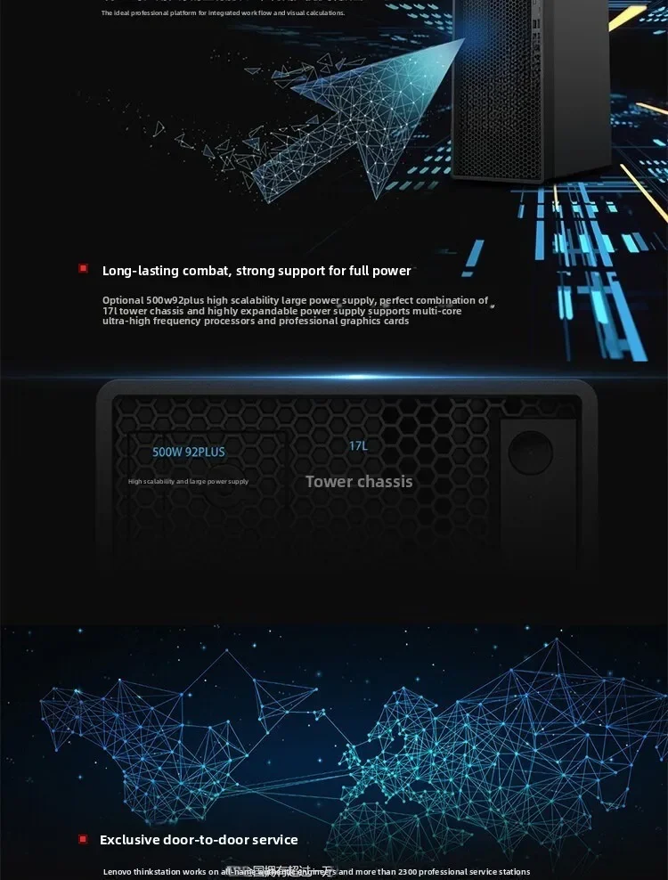 مناسبة لمحطة عمل برج Lenovo P340 I7-10700 مناسبة لمضيف الكمبيوتر المصمم لعرض الرسومات ثلاثية الأبعاد #6