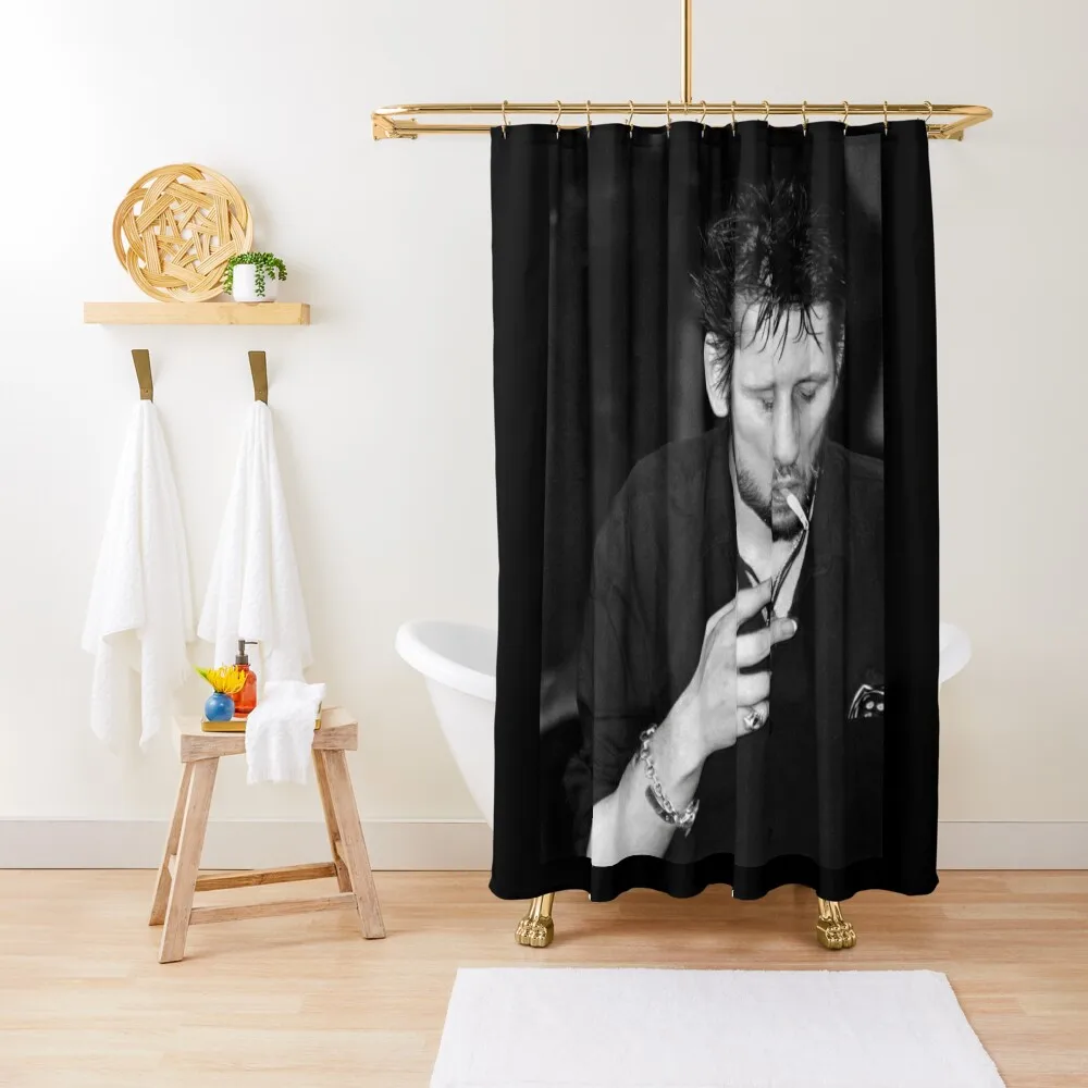 

Shane MacGowan Smoking I Shower Curtain Toilet Accessories Bathroom Accessories For Shower And Services Bathroom Deco Curtain