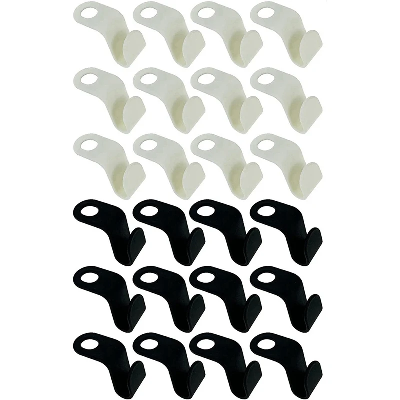 

Clothes Connector Hooks Black And White Hanger Hook Wardrobe Clothes Hanger For Hangers Space Saving