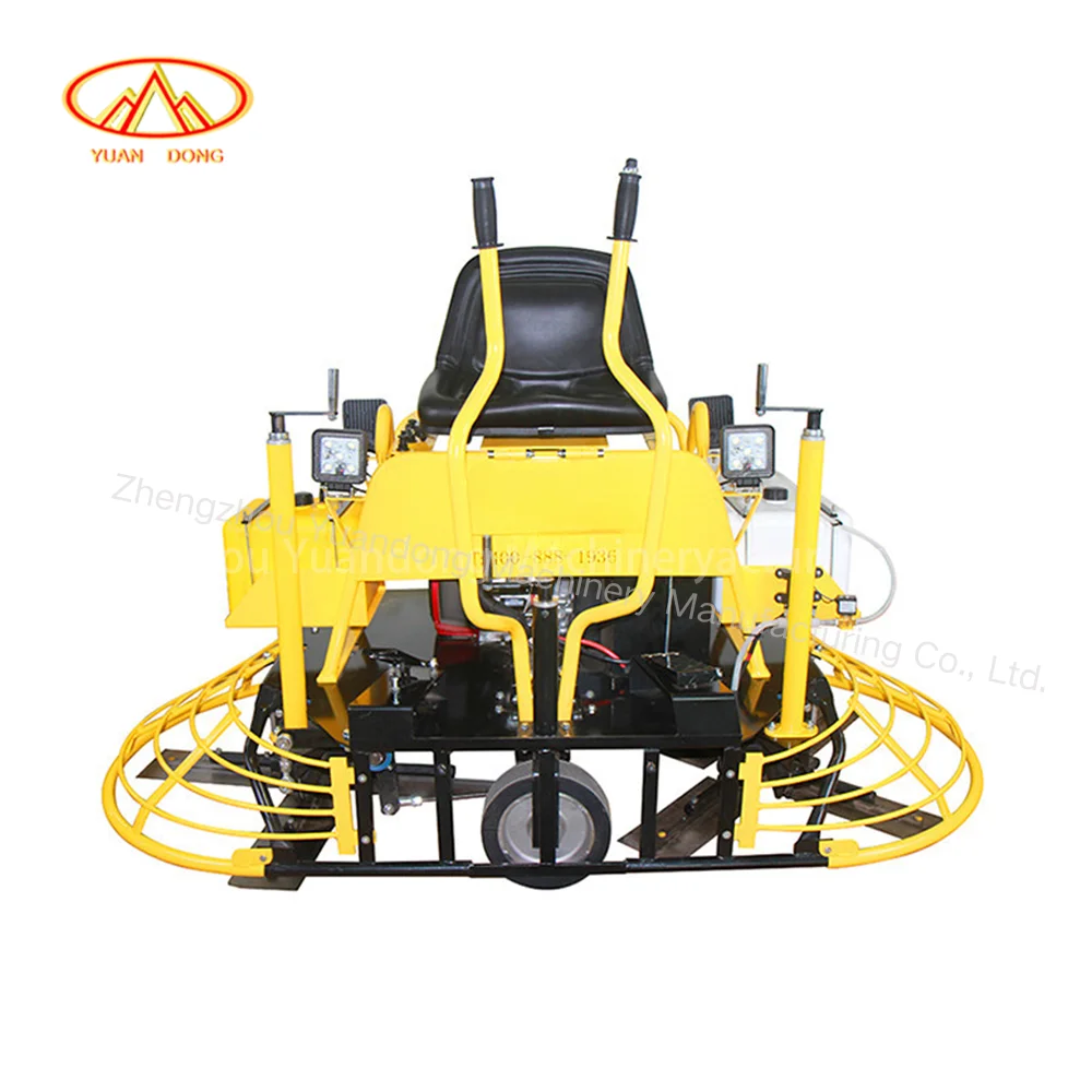 Manufacturer Wholesale Gasoline Ride on Power Trowel Machine Helicopter Power Construction Machine