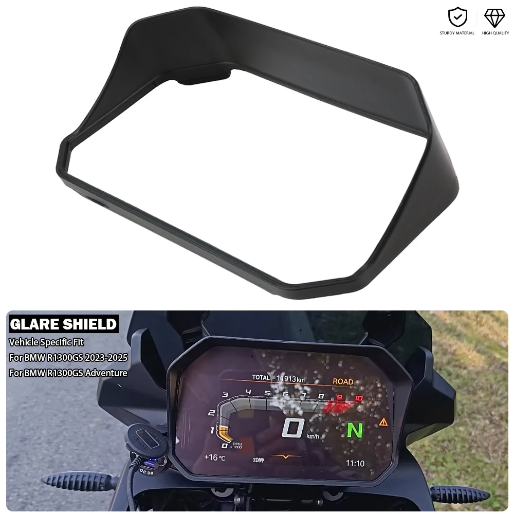 

Glare Shield Cockpit TFT 6.5 Inch Instrument Sun Visor Fit For BMW R 1300 GS R1300 Adv R1300GS Adventure R1200GS LC R1250GS F900