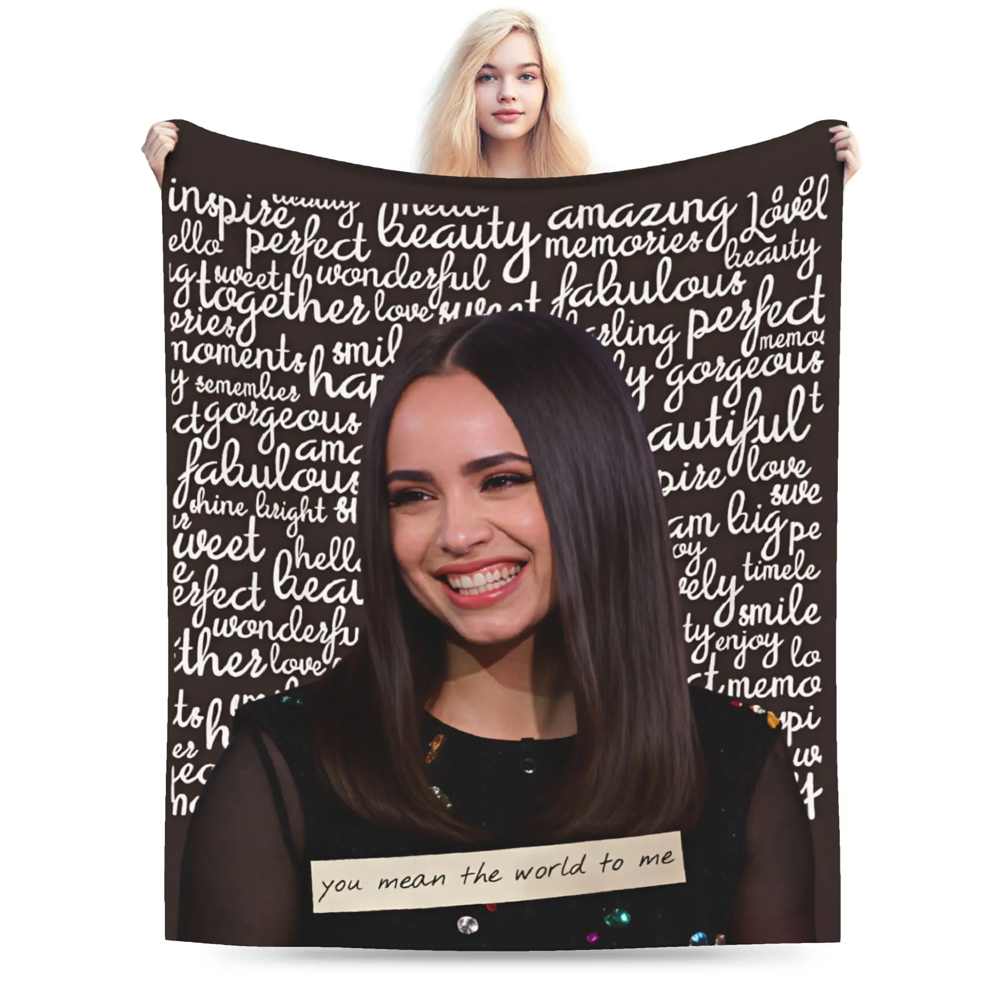 Actor Sofia Carsons Blanket Winter  Soft Comfy Throw Blanket For Adults Home Decor Flannel Bedspread Bed Cover