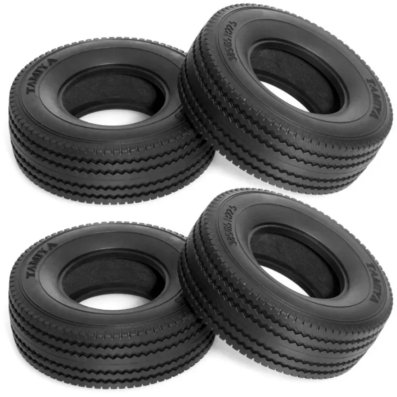 Pneus en caoutchouc RC 1/14 haute adhérence pour camion remorque Tamiya, accessoires de modélisme DIY