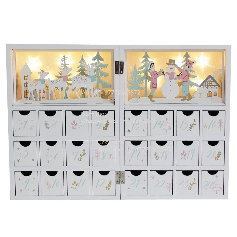 

Wooden Book Calendar Decorative Gift