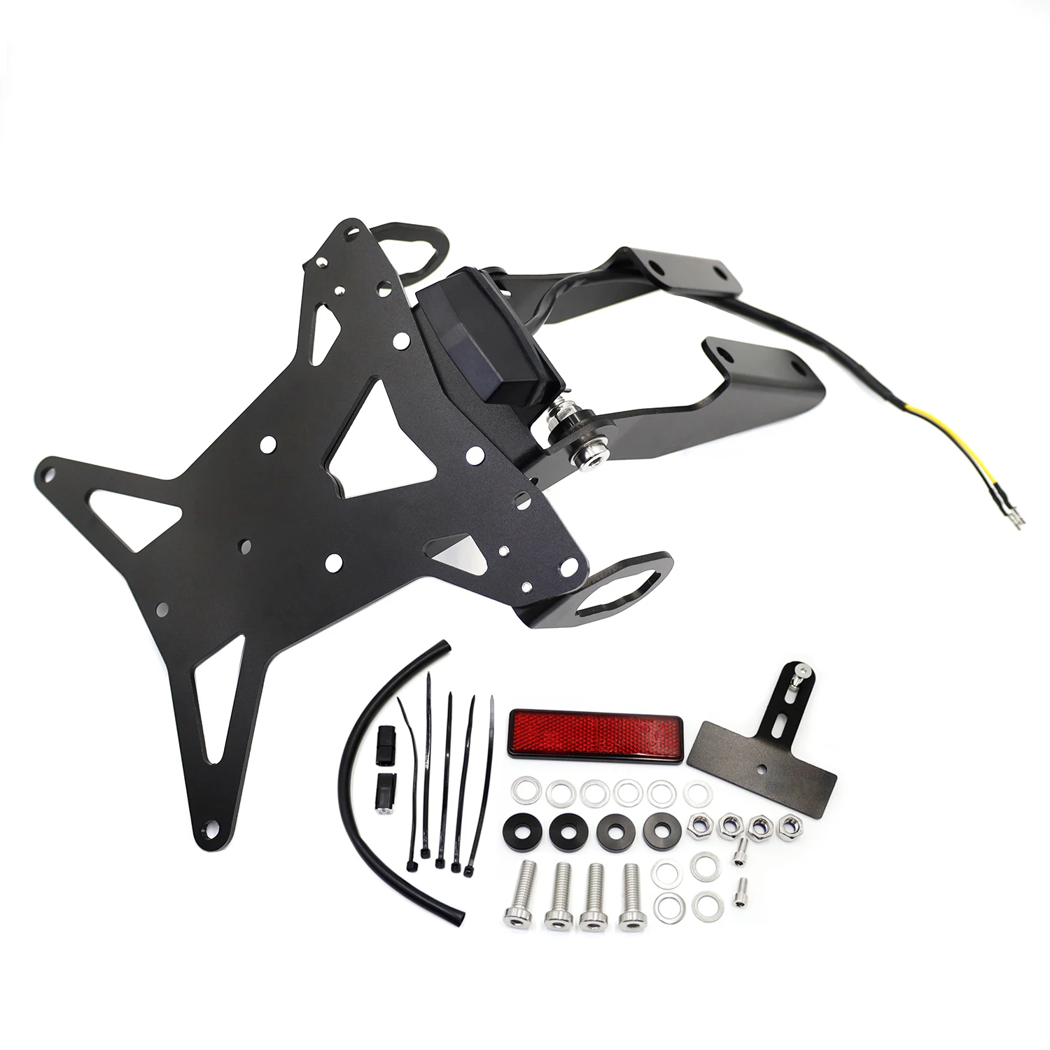 Baru Untuk Z900 Z 900 2025 CNC Aluminium Penyangga Plat Nomor Belakang Motor, Tail Tidy Fender Eliminator dan Penyangga Plat Nomor