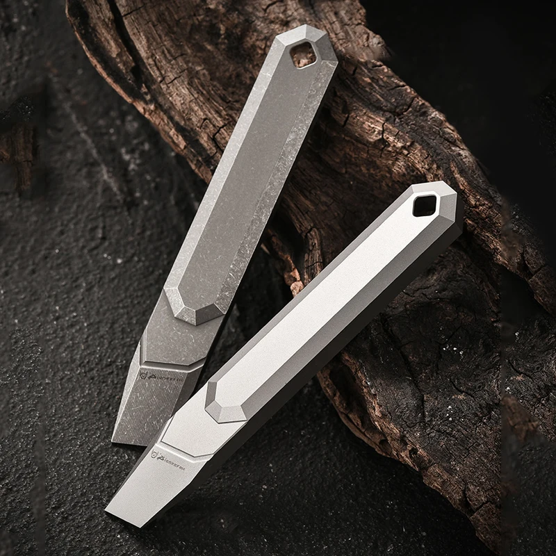 الإبداعية في الهواء الطلق البسيطة EDC المحمولة سبائك التيتانيوم المخل فتاحة الزجاجات المحمولة متعددة الوظائف أداة الطوارئ في الهواء الطلق