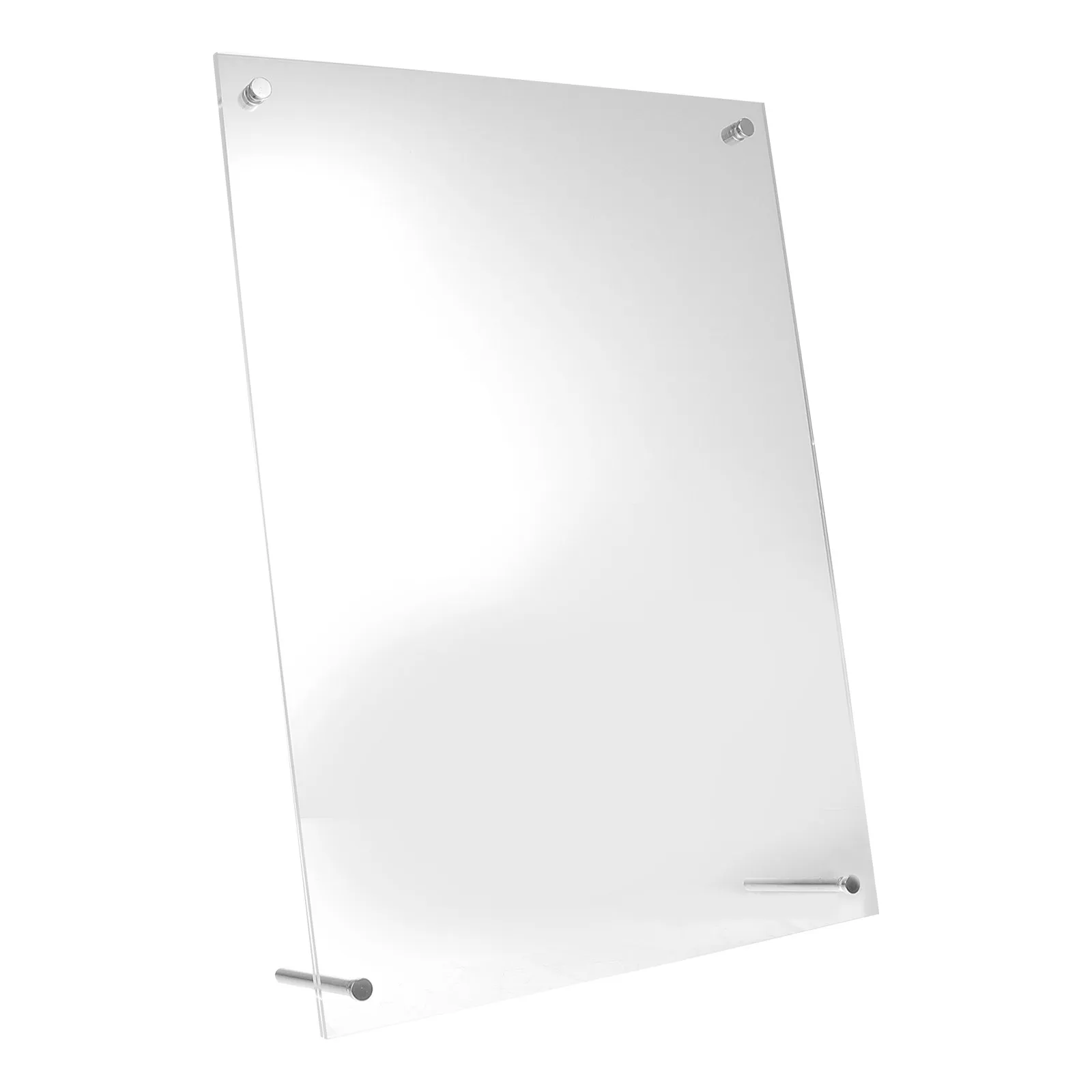 1Pcs Acrylic Certificate Frame Thick Side Edge Photo Holder for Documents Awards Diplomas Business License Secure Display Decor