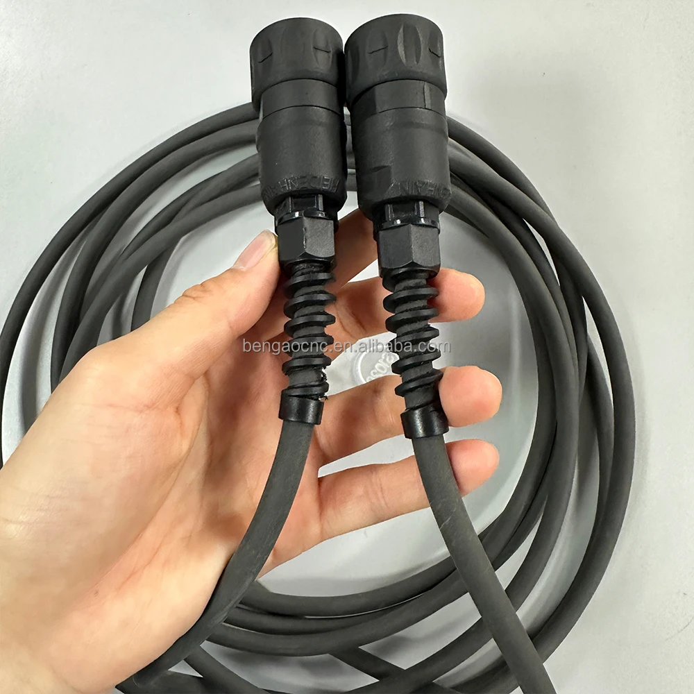 Compatible With HEIDENHAIN Encoder Feedback Cable ID:309777-03 ID:309778-10 Measuring Cable M23 Female Plug 17-p