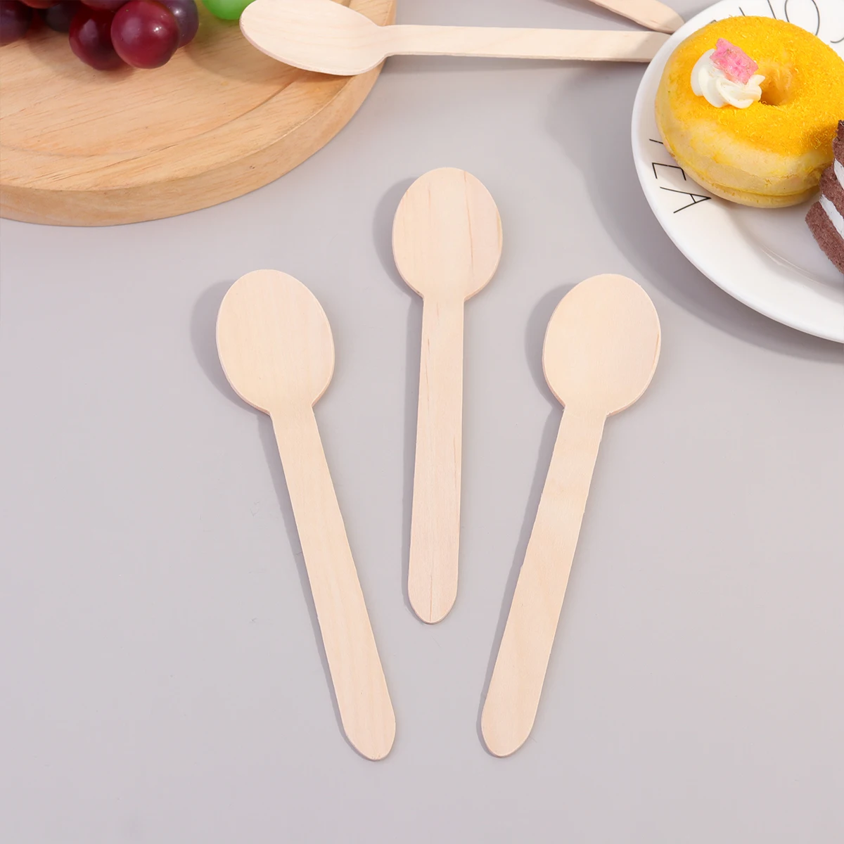 

20pcs Diy Wooden Spoons Long Handle High Quality Handmade Craft For Carving Beginners School Art Wood Spoon Beech Spoon Kitchen