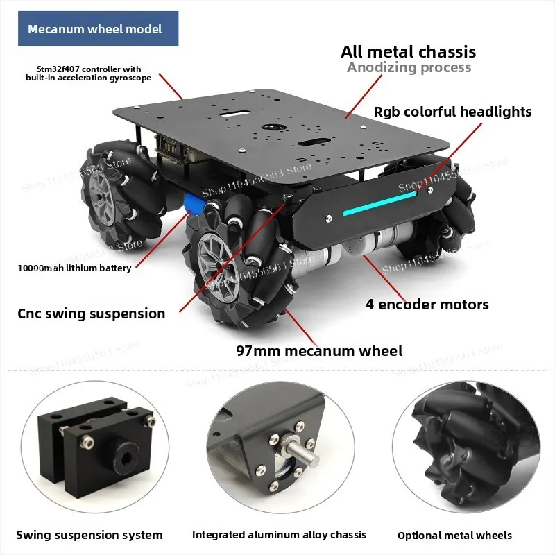 R750 series robot chassis electronic control intelligent car