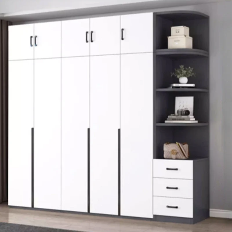 

Luxury Women Wardrobe Waterproof Modern Storage Hotel Bedroom Wardrobe Organizer Drawer Closet De Ropa Resistente Home Furniture