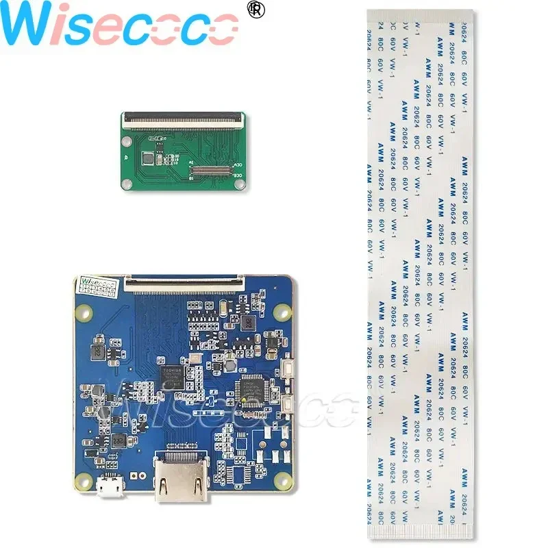 Pantalla LCD de 5,5 pulgadas 2K, impresora 3D 1440x2560 LS055R1SX03, placa controladora MIPI, piezas de proyector de curado de luz WANHAO D7