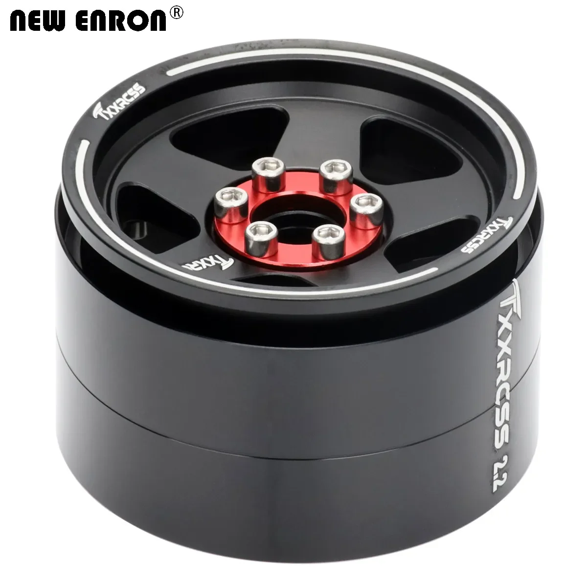 4 قطعة 2.2 Beadlock إزاحة سلبية-5.5/-8.5 مللي متر حافة عجلة قابلة للتغيير لسيارة RC 1/10 محوري SCX10 الشبح RR10 KM5 اليتي KM2 TRX4 #3