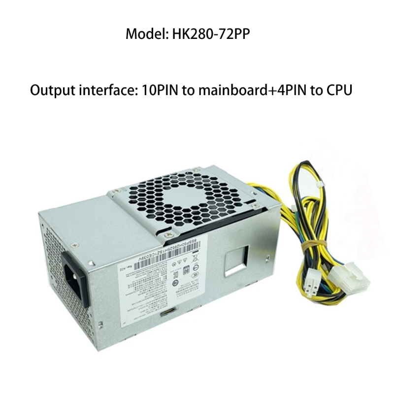 Asli PSU HK280-72PP HK310-72PP PA-2221-3V Desktop Power Supply 10Pin Chassis