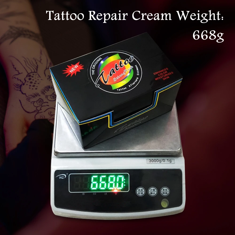 Tattoo Aftercare Cream Vitamin Ointment Tattoo Natural Care Healing Cream Recovery Cream Quick Balm for Tattoo Aftercare Supply - Image 5