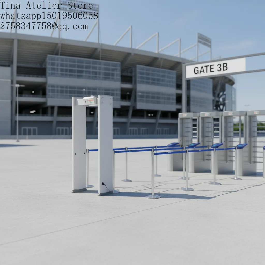 SST Walk Through Security Gate Metal Detector Adjustable Sensitivity Durable Design 6/18/33 Zones Optional Low Price 1~16 Bands